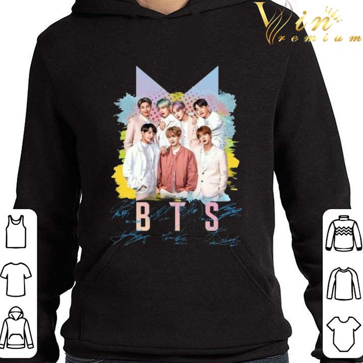 BTS Korean Kpop Idols Dynamite Signatures shirt