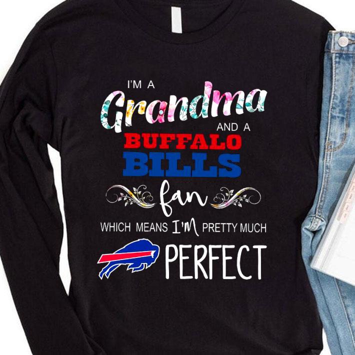 Original I'm A Grandma And A Buffalo Bills Fan shirt