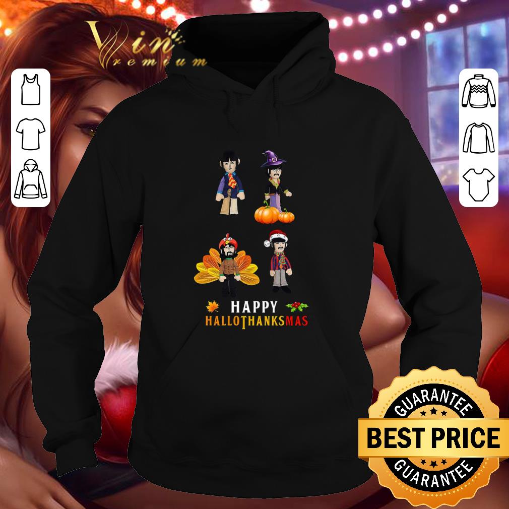 Best Turkey The Beatles Band Happy Hallothanksmas shirt