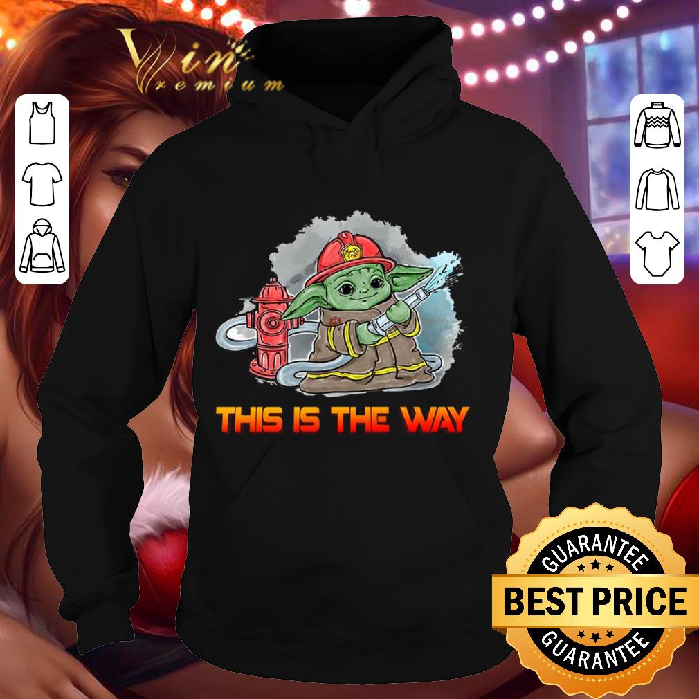 Funny Baby Yoda Fighter This Is The Way shirt