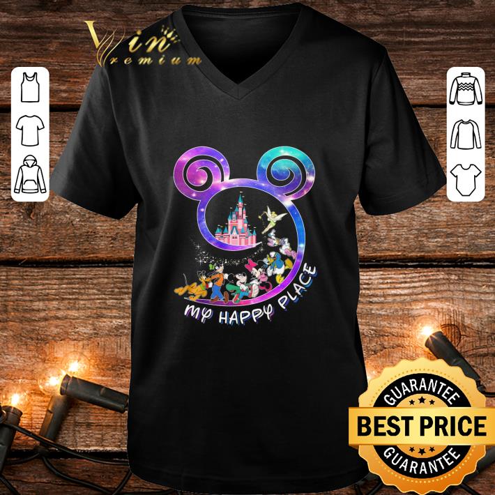 Funny Disney Characters My Happy Place shirt