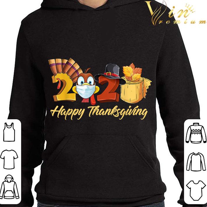 Happy Thanksgiving 2020 Turkey Mask Toilet paper Coronavirus shirt