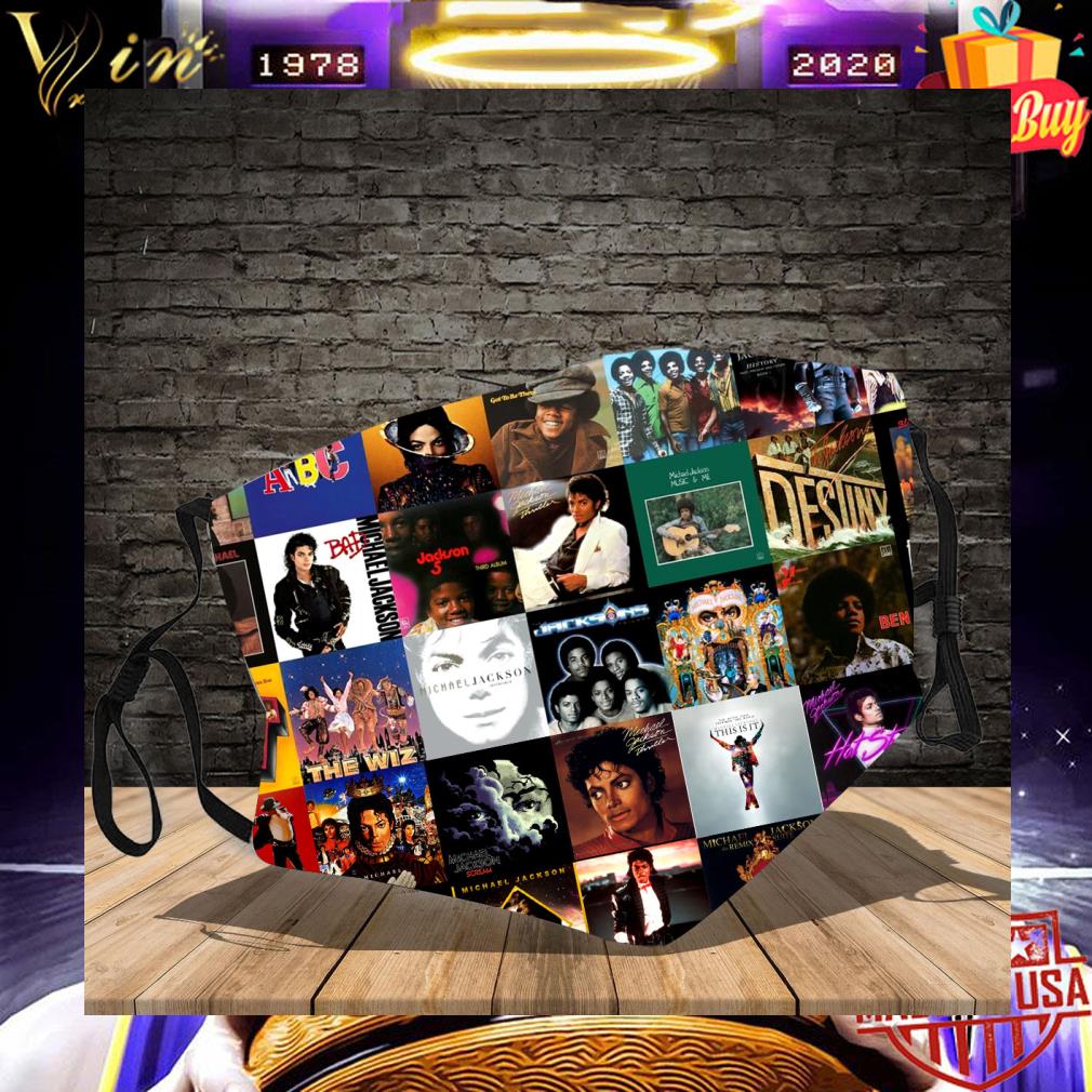 Michael Jackson albums face mask 1 Michael Jackson albums face mask