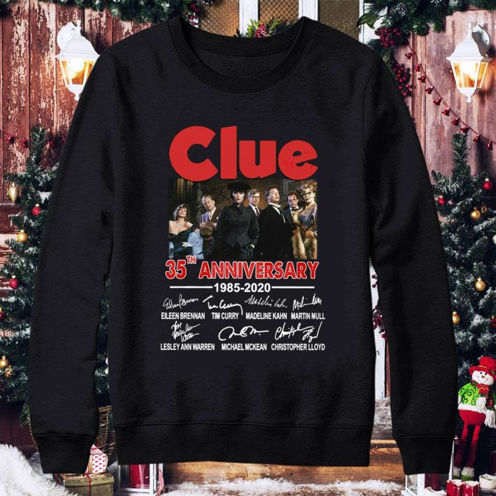 Awesome Clue 35th Anniversary 1985-2020 All Member Signatures shirt