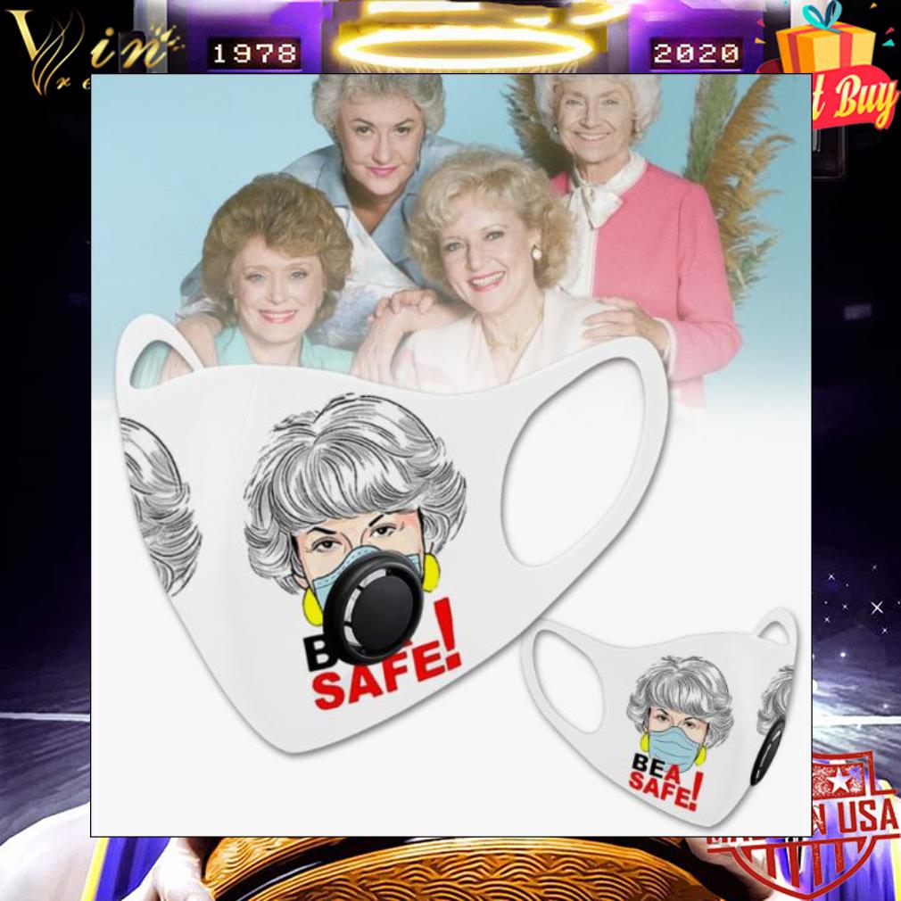 The Golden Girls bea safe face mask with filter 1 The Golden Girls bea safe face mask with filter