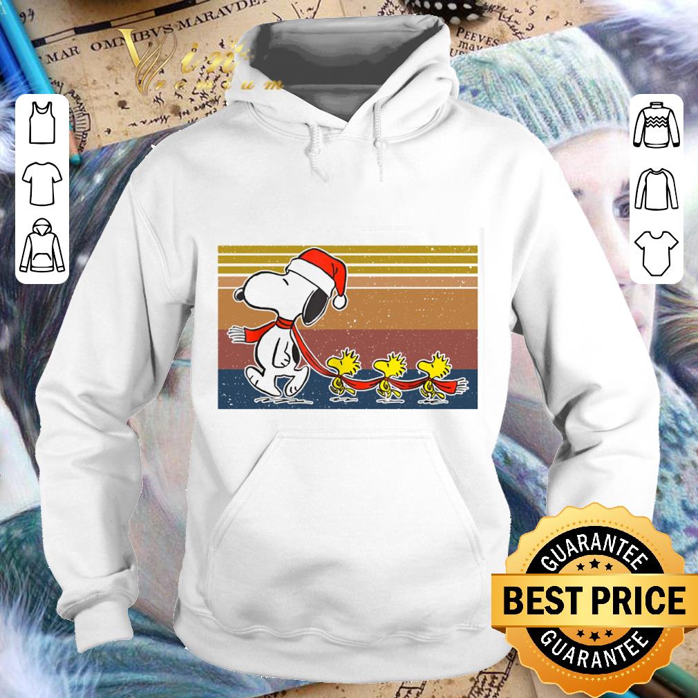 Best Christmas Snoopy and Woodstock vintage shirt