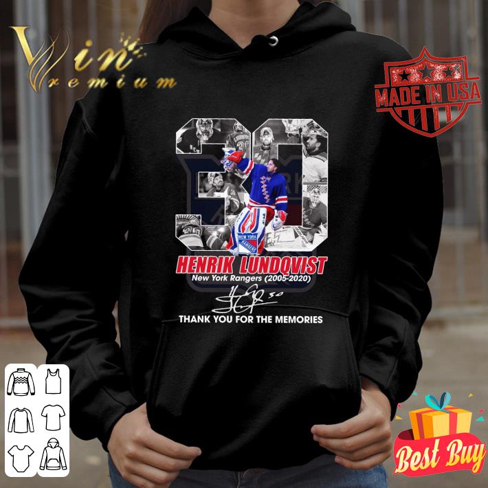 Funny Thank You 30 Henrik Lundqvist New York Rangers 2005-2020 Signature shirt 1 Funny Thank You 30 Henrik Lundqvist New York Rangers 2005-2020 Signature shirt