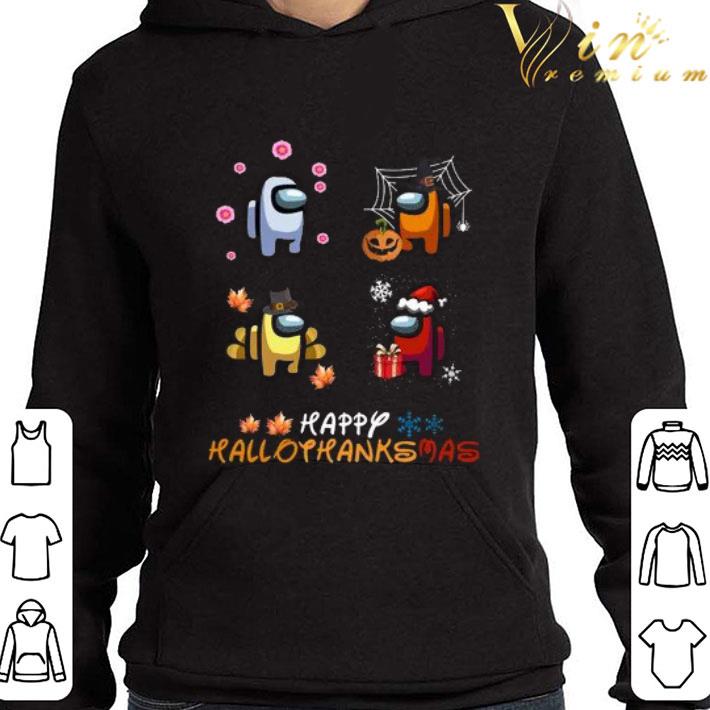 Turkey Among Us Happy Hallothanksmas shirt