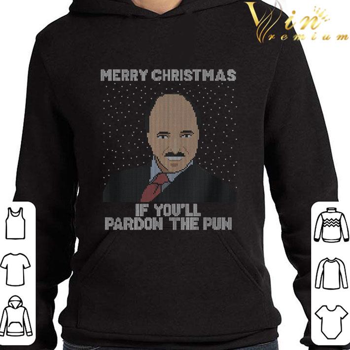 Merry Christmas If Youll Pardon The Pun Moses Beacon Ugly Sweaters shirt
