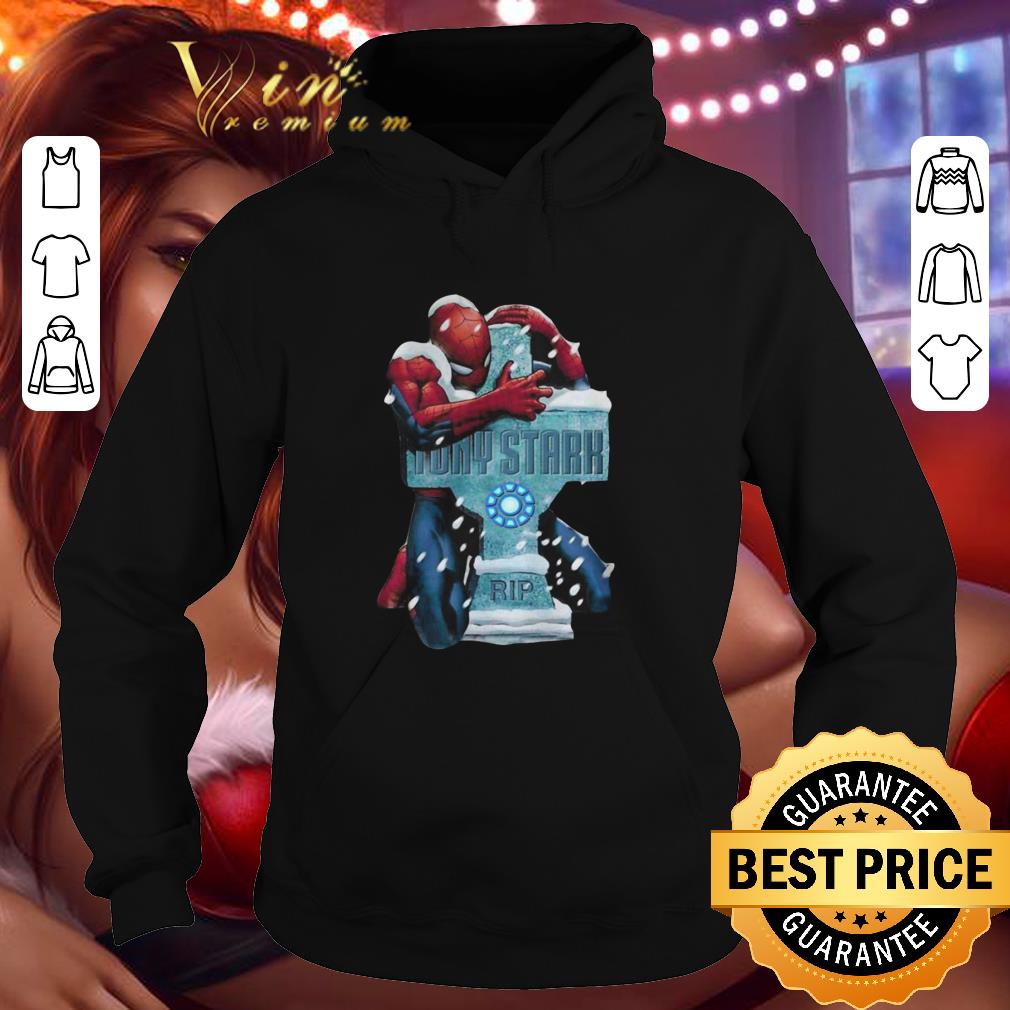Best Spider-man hug Tony Stark RIP Iron Man shirt 1 Best Spider-man hug Tony Stark RIP Iron Man shirt