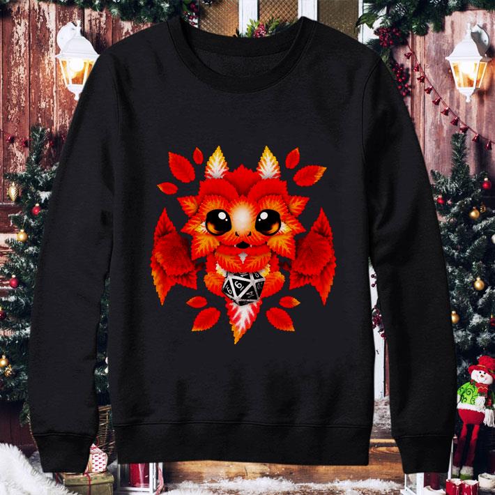 Funny Dragon Autumn Leaf Dungeon shirt