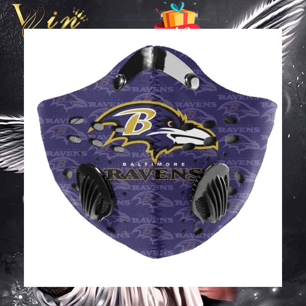 Baltimore Ravens Logo Face Mask With Filter 1