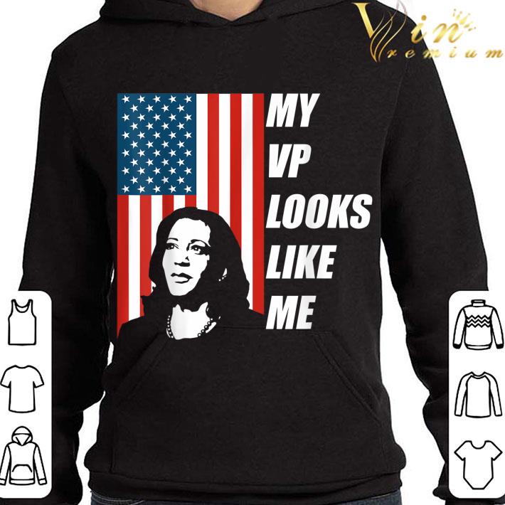 My Vp Looks Like Me Kamala Harris American Flag shirt
