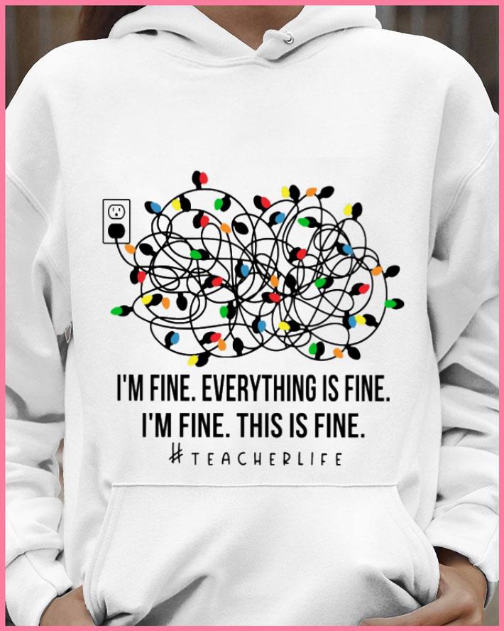 Funny Christmas I'm Fine Everything Is Fine I'm Fine This Is Fine shirt 1 Funny Christmas I'm Fine Everything Is Fine I'm Fine This Is Fine shirt