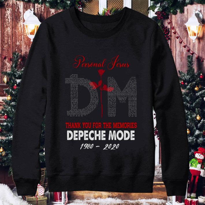 Funny Personal Jesus Lyric Depeche Mode 1980-2020 shirt