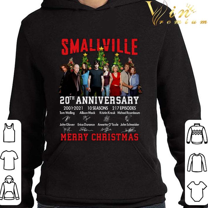 Merry Christmas Smallville 20th Anniversary 2001-2021 10 Seasons 217 Ep shirt