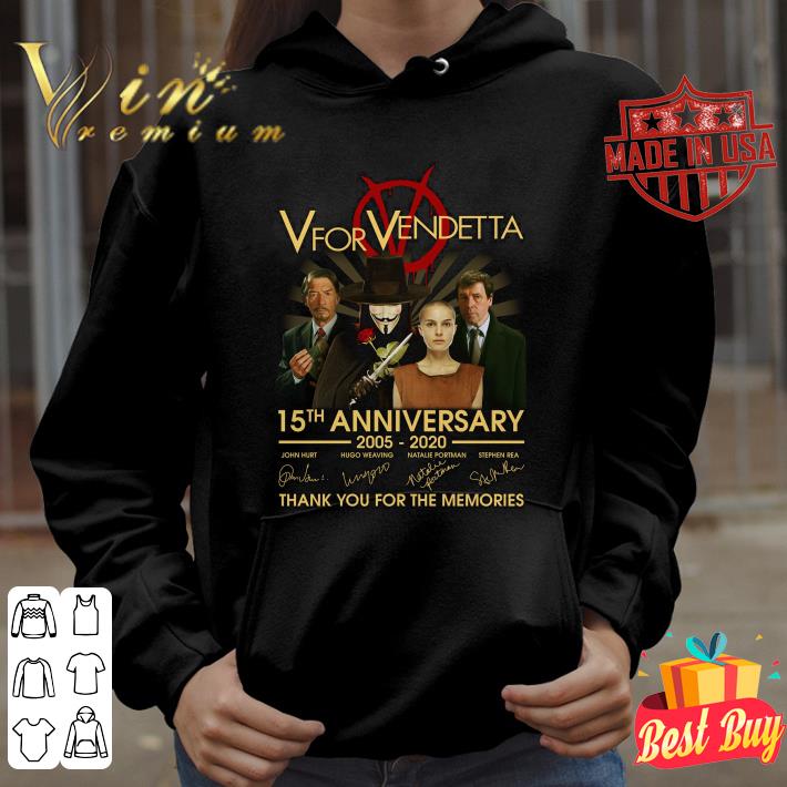 Awesome Thank You V for Vendetta 15th anniversary 2005-2020 Signatures shirt 1 Awesome Thank You V for Vendetta 15th anniversary 2005-2020 Signatures shirt