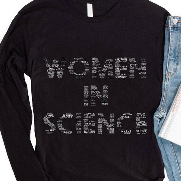 Hot Women in science shirt