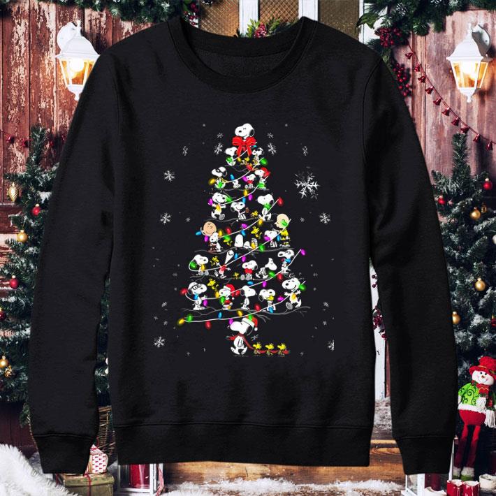 Funny Peanuts Snoopy Charlie Brown Woodstock Merry Christmas Tree shirt 1 Funny Peanuts Snoopy Charlie Brown Woodstock Merry Christmas Tree shirt