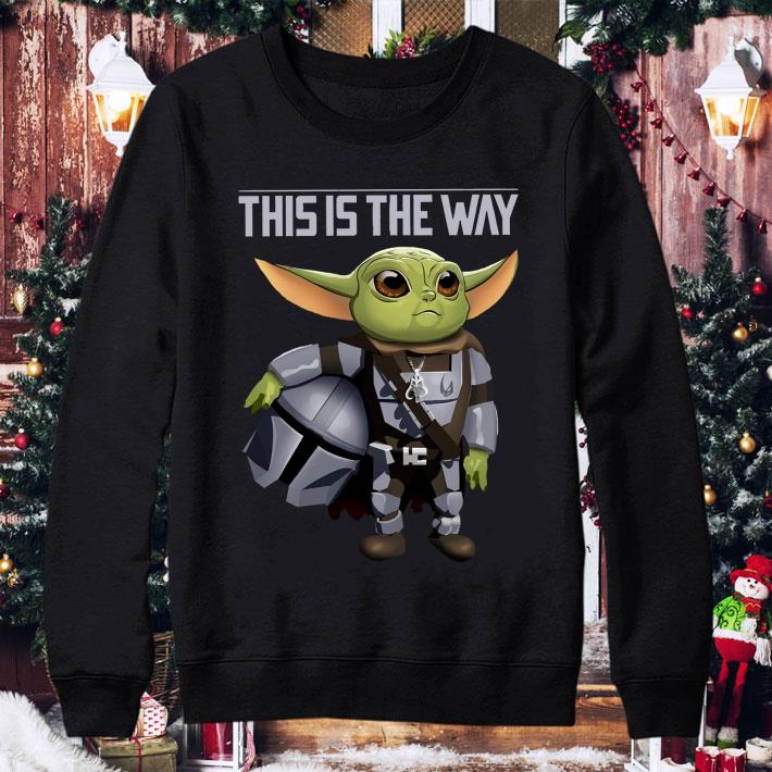 Star Wars Baby Yoda mashup Mandalorian This Is The Way shirt