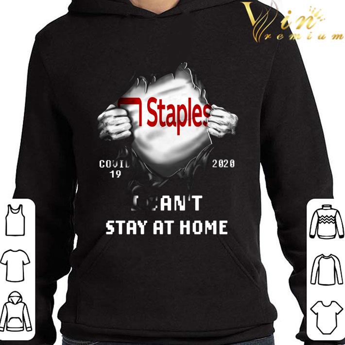 Staples Covid-19 2020 Stay At Home shirt