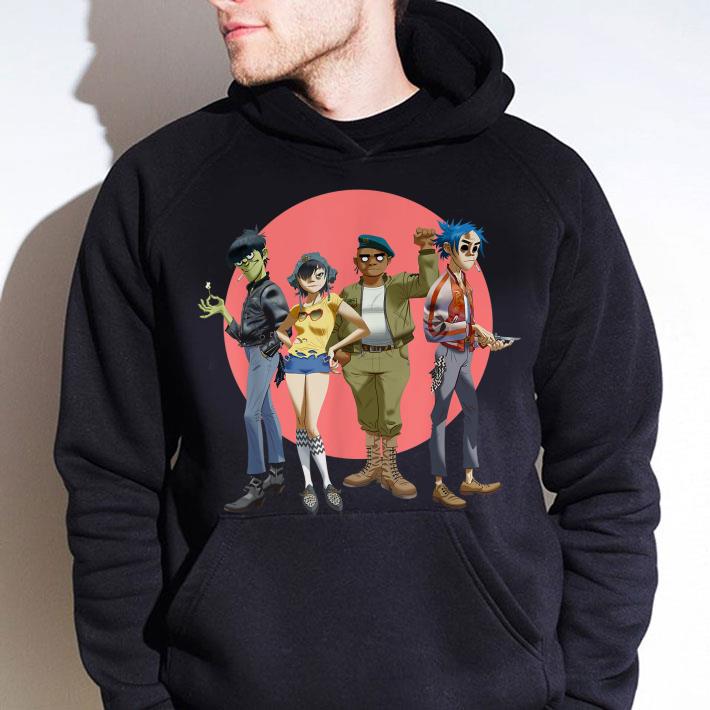 Funny Gorillaz Group Circle Rise shirt