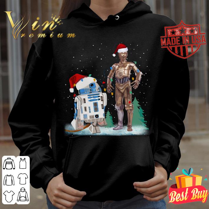 Hot Star Wars R2-D2 C-3PO Merry Christmas shirt 1 Hot Star Wars R2-D2 C-3PO Merry Christmas shirt