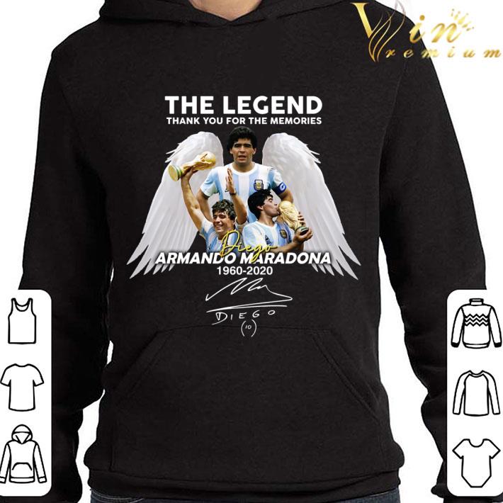 The Legend Thank You For The Memories Diego Armando Maradona RIP shirt 1 The Legend Thank You For The Memories Diego Armando Maradona RIP shirt
