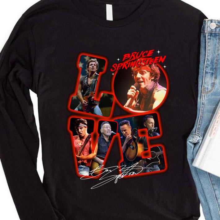 Awesome Love Bruce Springsteen Signature shirt 1 Awesome Love Bruce Springsteen Signature shirt