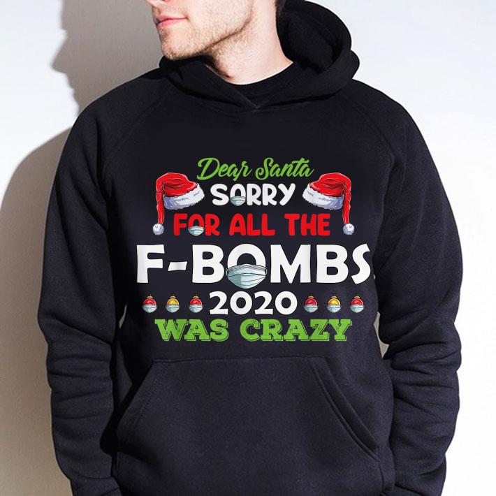 Awesome Christmas Dear Santa Sorry For All The F-Bombs 2020 Xmas shirt