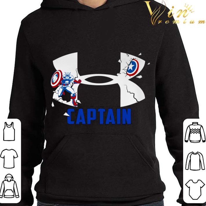 Captain America Under Armour Logo shirt