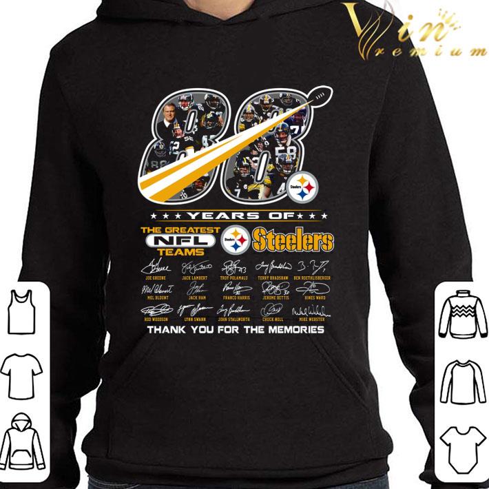 Pittsburgh Steelers 88 Years Of The Greatest NFL Teams Steelers shirt 1 Pittsburgh Steelers 88 Years Of The Greatest NFL Teams Steelers shirt