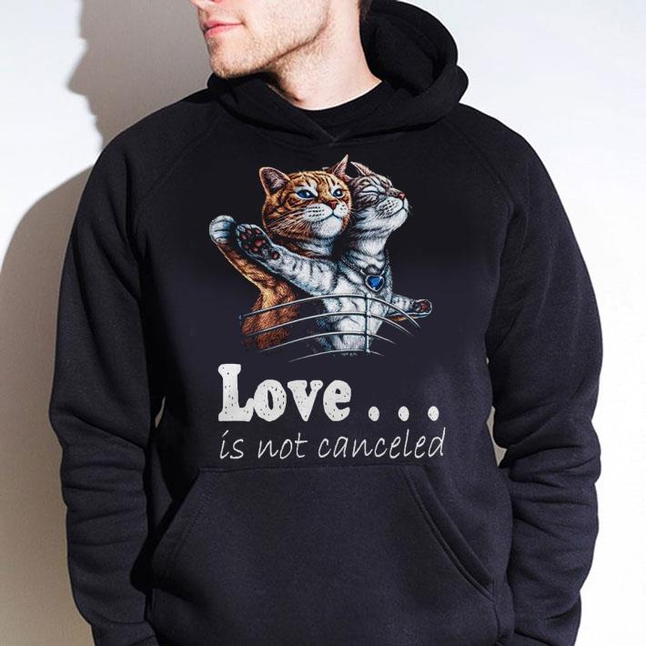 Premium Titanic Cats Actor Love is not canceled shirt 1 Titanic Cats Actor Love is not canceled shirt