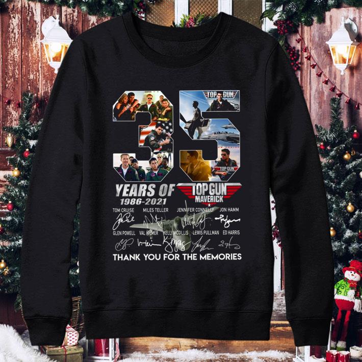 Hot 35 Years Of 1986-2021 Top Gun Maverick Signatures shirt 1 Hot 35 Years Of 1986-2021 Top Gun Maverick Signatures shirt