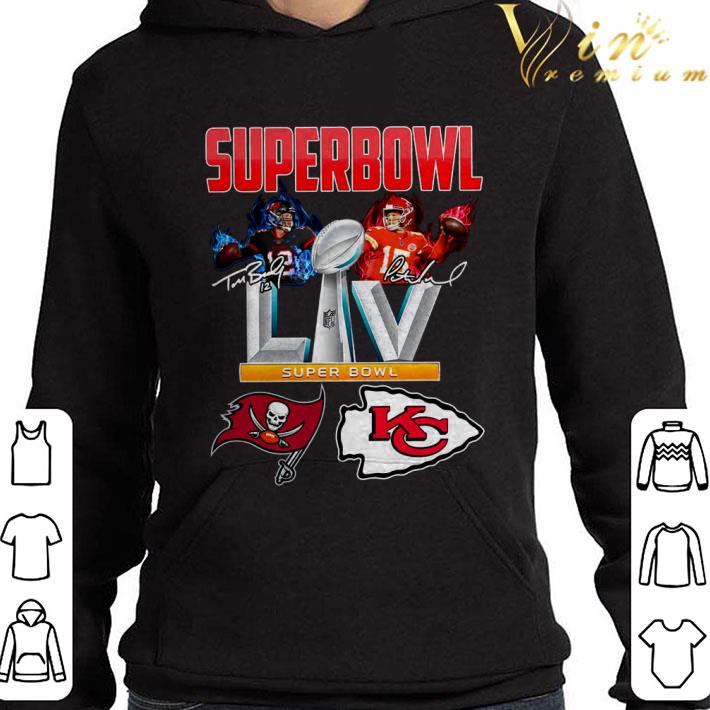 Super Bowl 2021 TB Bucs vs KC Chiefs NFL Sport Football Signatures Shirt 1 Super Bowl 2021 TB Bucs vs KC Chiefs NFL Sport Football Signatures Shirt