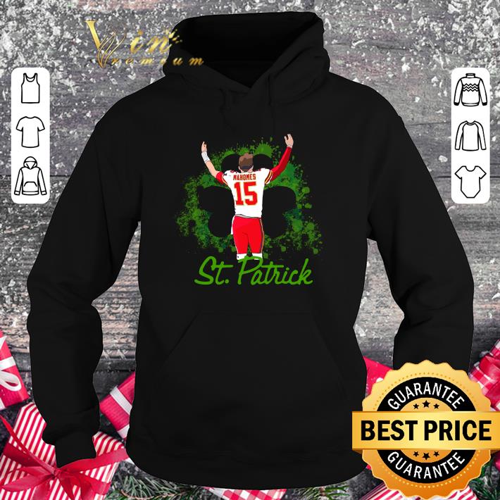 Hot 15 Patrick Mahomes St. Patrick’s day Kansas City Chiefs Shirt 1 15 Patrick Mahomes St. Patrick’s day Kansas City Chiefs Shirt