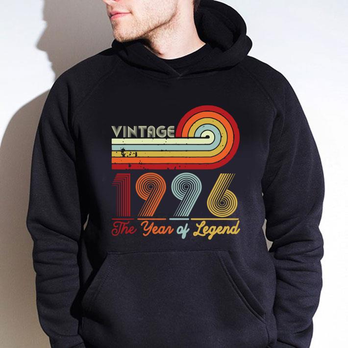 Awesome Vintage 1996 The Year of Legend 25 Years Old 25th Birthday shirt 1 Vintage 1996 The Year of Legend 25 Years Old 25th Birthday shirt