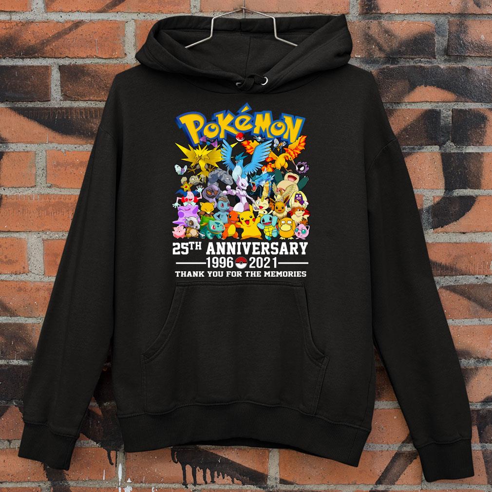 Hot Pokémon's 25th anniversary,pokemon birthday,funny quotes shirt 1 Pokémon's 25th anniversary,pokemon birthday,funny quotes shirt