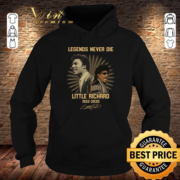 Premium legend never die Little Richard 1932-2020 signatures shirt 1 legend never die Little Richard 1932-2020 signatures shirt