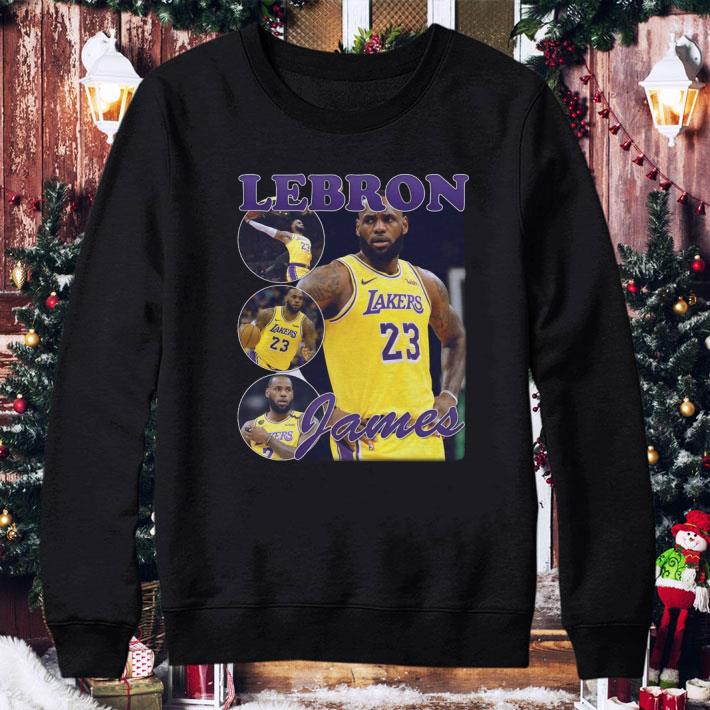 Lebron James Los Angeles Lakers Vintage Style Shirt 1 Lebron James Los Angeles Lakers Vintage Style Shirt