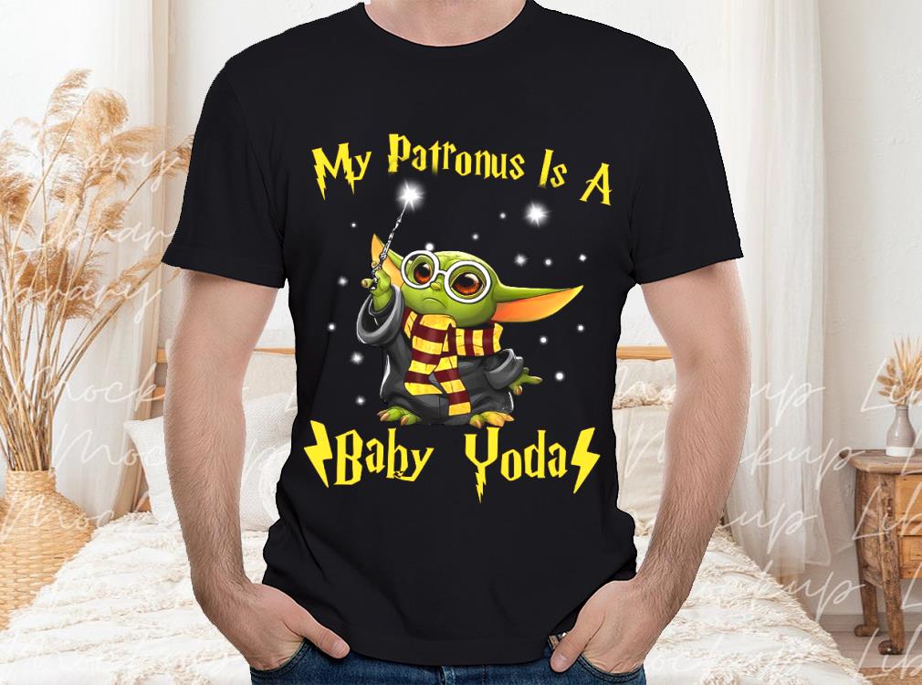 Baby yoda T-Shirt, My Patronus Is A Baby Yoda Shirt, Baby Yoda Family For Men Shirt 4