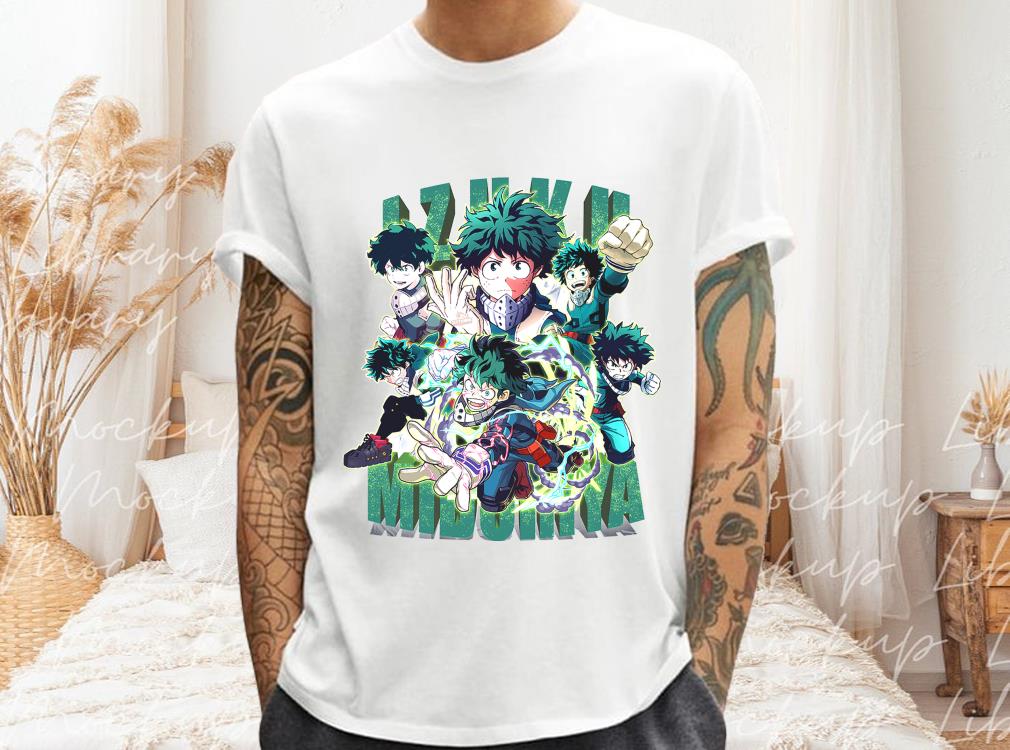 Midoriya Izuku Shirt, My Hero Academia Shirt, Boku No Hero Academia For Men Shirt 1