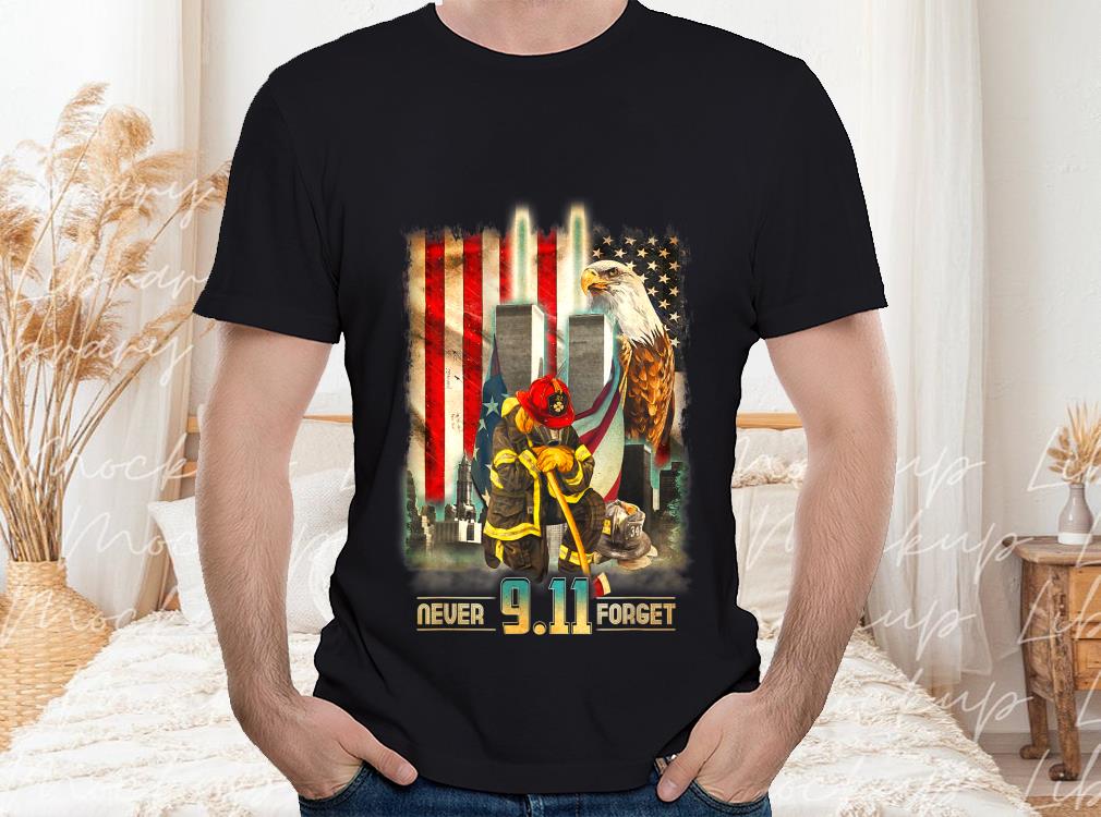 Never Forget 911 Shirt, Usa Flag Patriotic Shirt, Never Forget 2001 2021 Shirt, Memorial Shirt 2