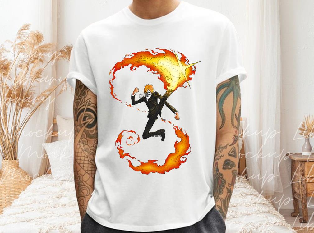Sanji One Piece Shirt, Straw Hat Pirates Anime Shirt, Vinsmoke Sanji Manga For Men Shirt 1 Sanji One Piece Shirt, Straw Hat Pirates Anime Shirt, Vinsmoke Sanji Manga For Men Shirt