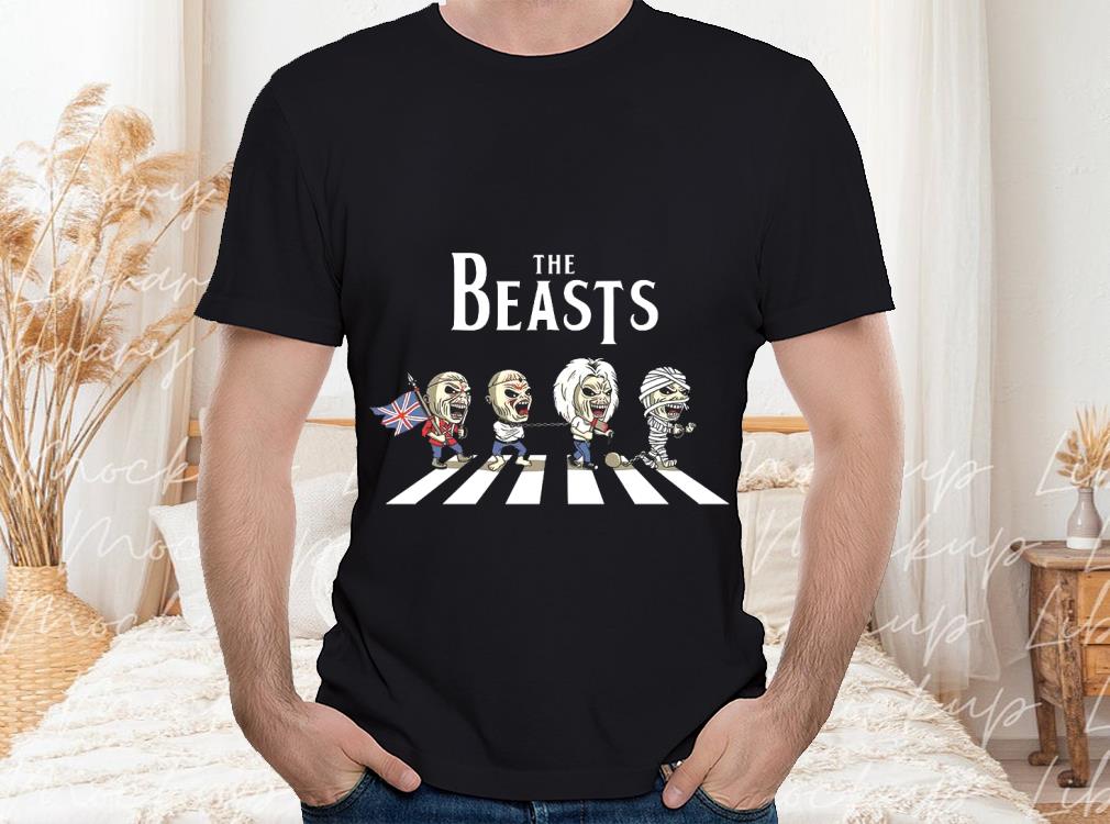 Abbey Road Iron Maiden Eddie Tattoo T-shirt, The Beasts Iron Maiden T-shirt, The Beasts Iron Maiden Abbey Road T-shirt 1