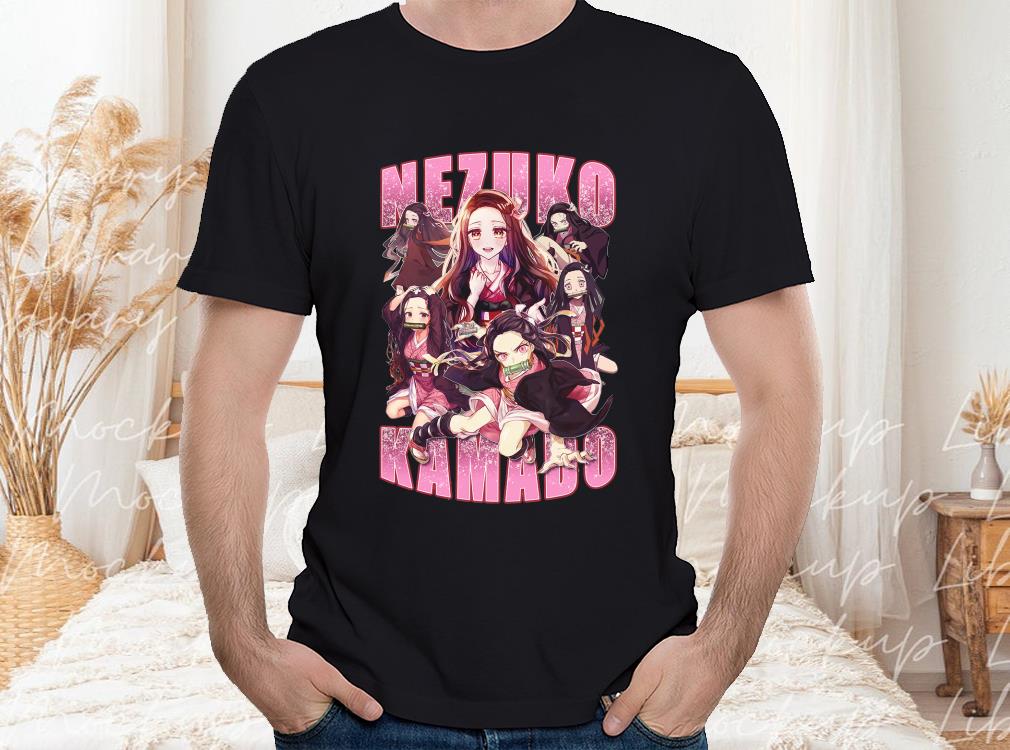 Birthday Gift For Nezuko Kamado Fan Shirt, Nezuko Kamado Shirt, Nezuko Demon Slayer Shirt 4