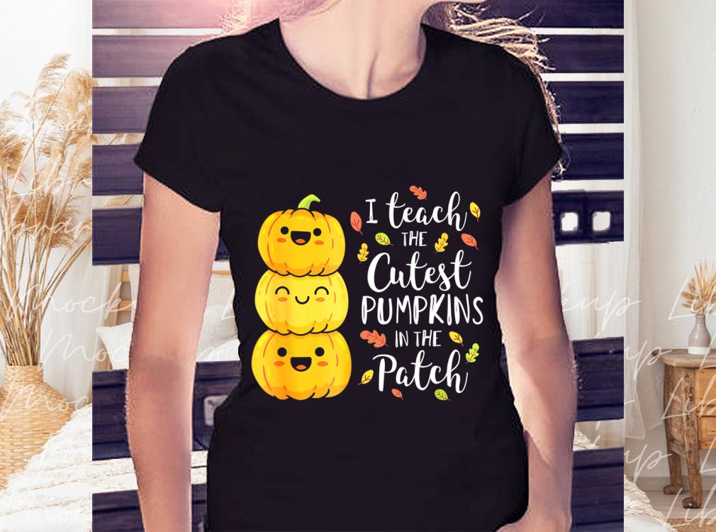 I Teach The Cutest Pumpkins In The Patch Shirt, Halloween Teacher Shirt, Cutest Li'l Pumpkins In The Patch Dark Shirt 2 I Teach The Cutest Pumpkins In The Patch Shirt, Halloween Teacher Shirt, Cutest Li'l Pumpkins In The Patch Dark Shirt
