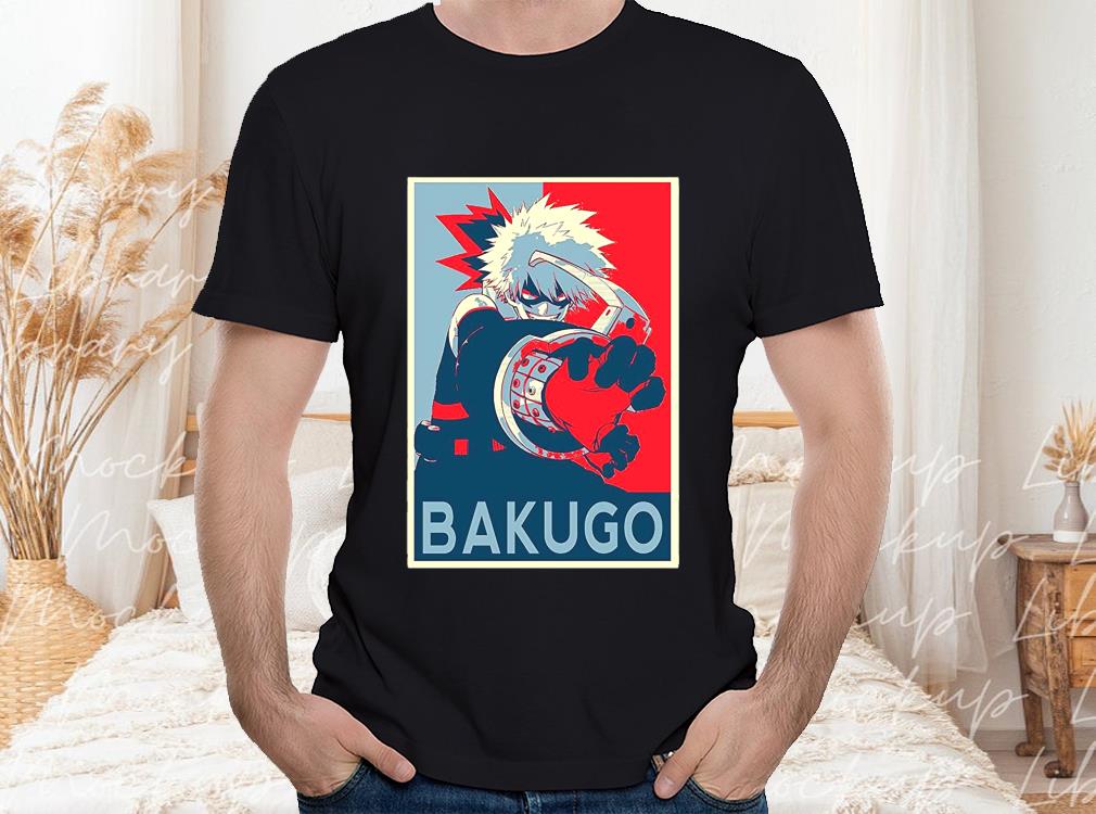 My Hero Academia Bakugo T-shirt, Katsuki Bakugo T-shirt, Bakugo Anime T-shirt 1