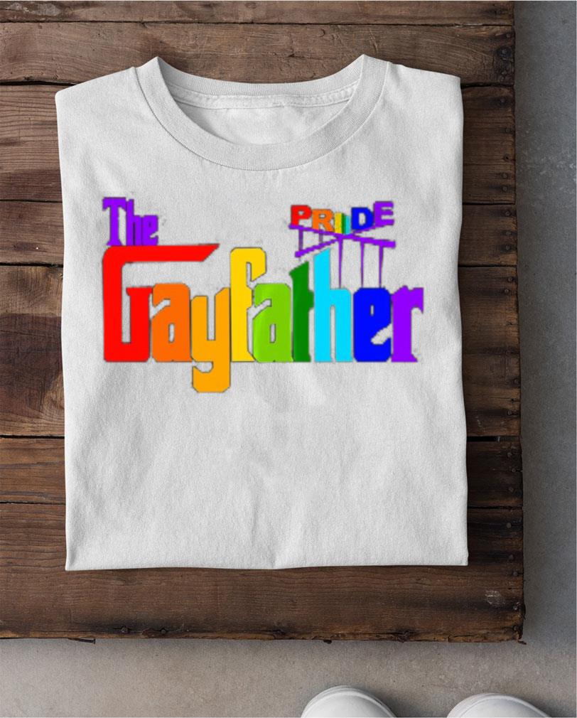 Gay Lgbt Pride Father Proud Dad Fathers Day Paren Essential t-shirt