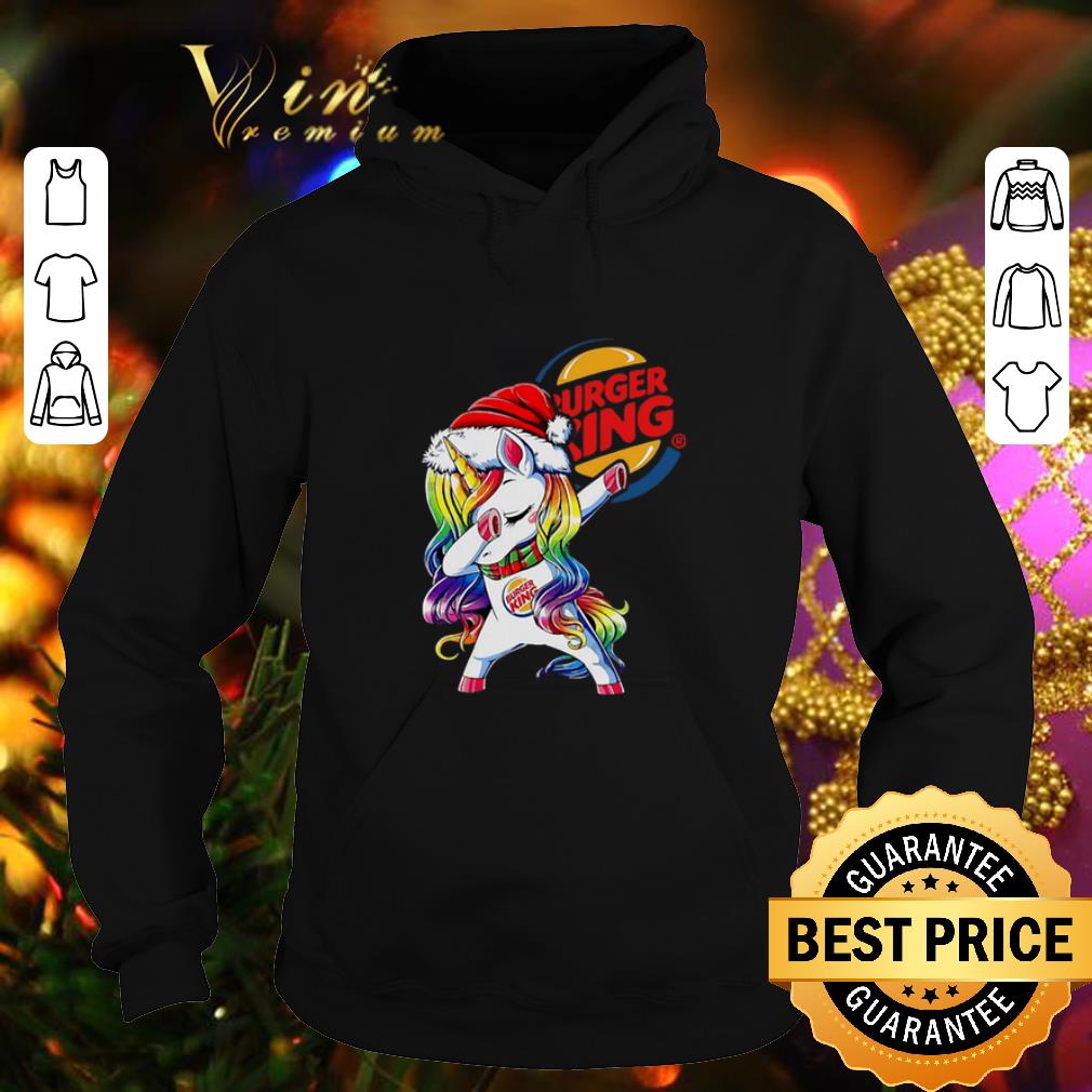 Awesome Dabbing Santa Unicorn Burger King shirt Awesome Dabbing Santa Unicorn Burger King shirt 4 - Awesome Dabbing Santa Unicorn Burger King shirt